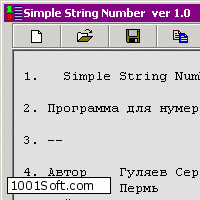 Simple String Number скачать